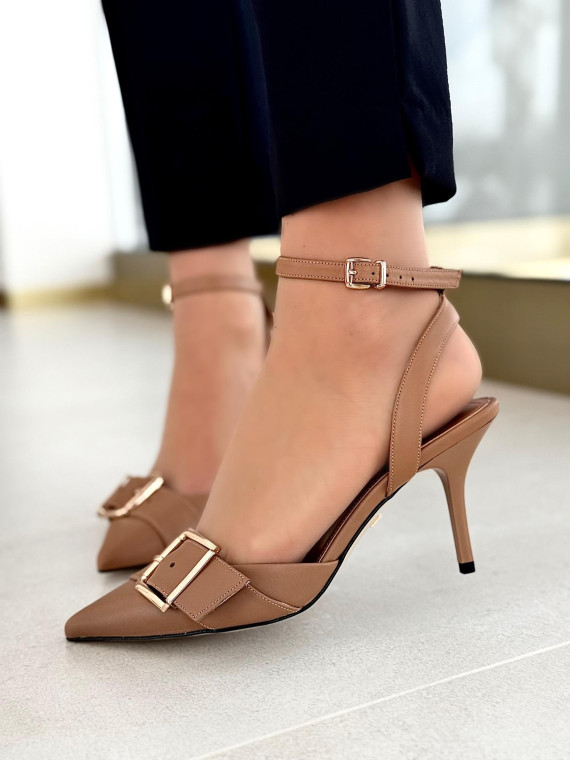 Czółenka ze skóry Polskiej produkcji