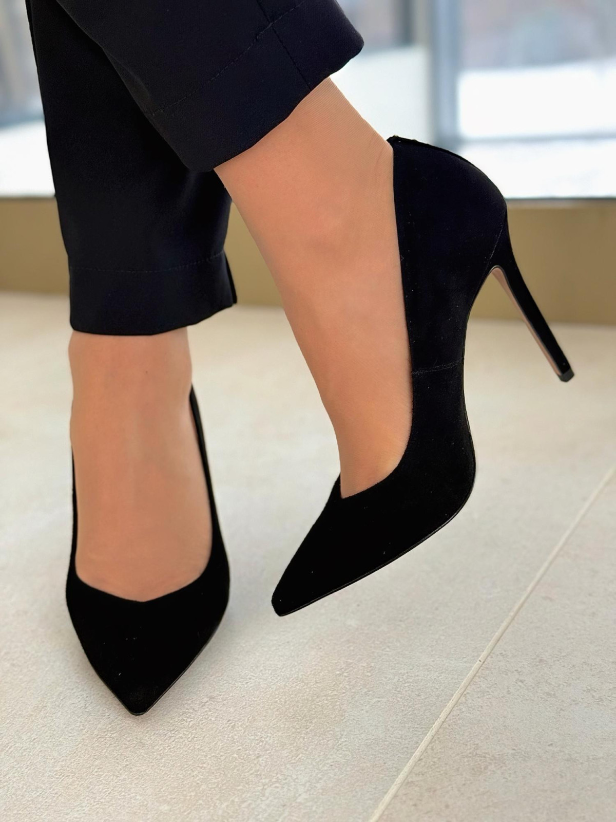 Czółenka ze skóry naturalnej Polskiej produkcji