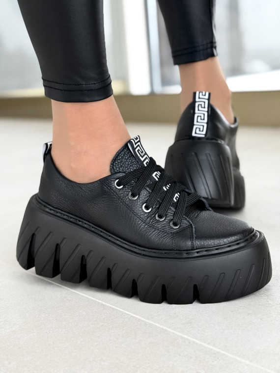 Sneakersy OLEKSY ze skóry Polskiej produkcji