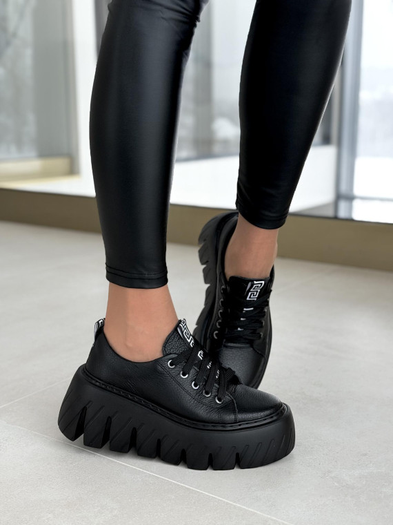 Sneakersy OLEKSY ze skóry Polskiej produkcji