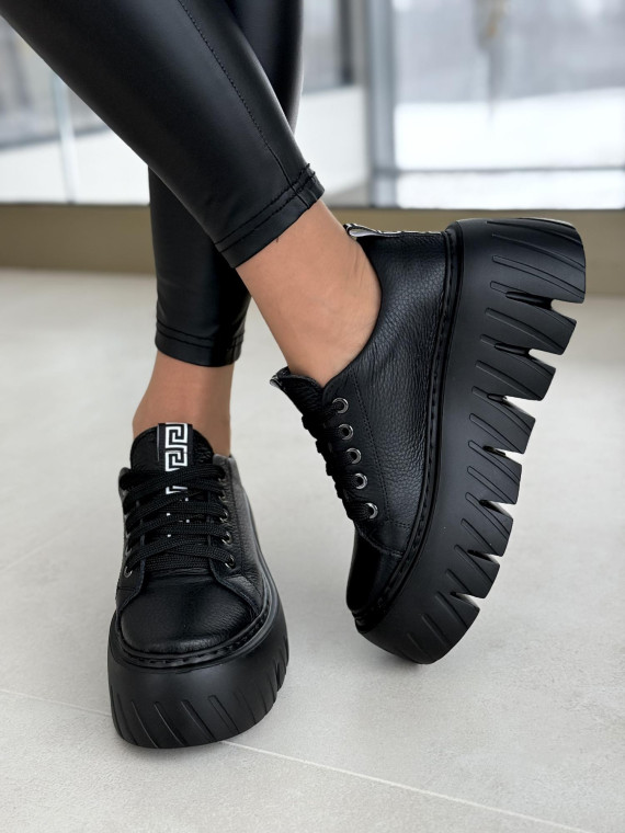 Sneakersy OLEKSY ze skóry Polskiej produkcji