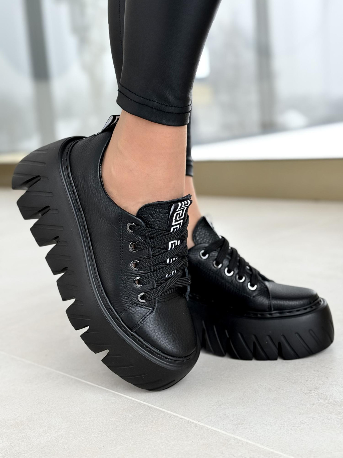 Sneakersy OLEKSY ze skóry Polskiej produkcji