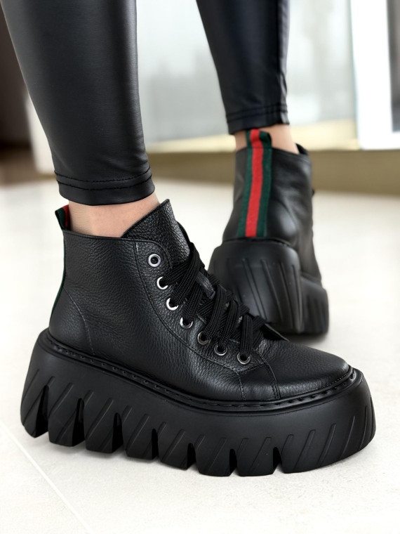 Sneakersy OLEKSY ze skóry Polskiej produkcji