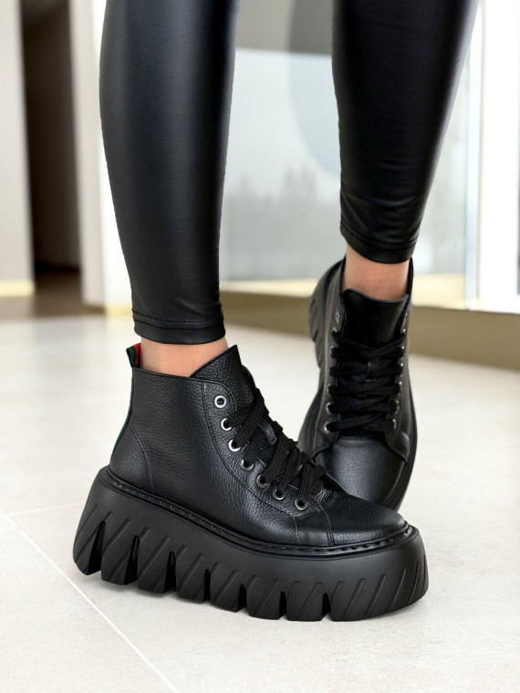 Sneakersy OLEKSY ze skóry Polskiej produkcji