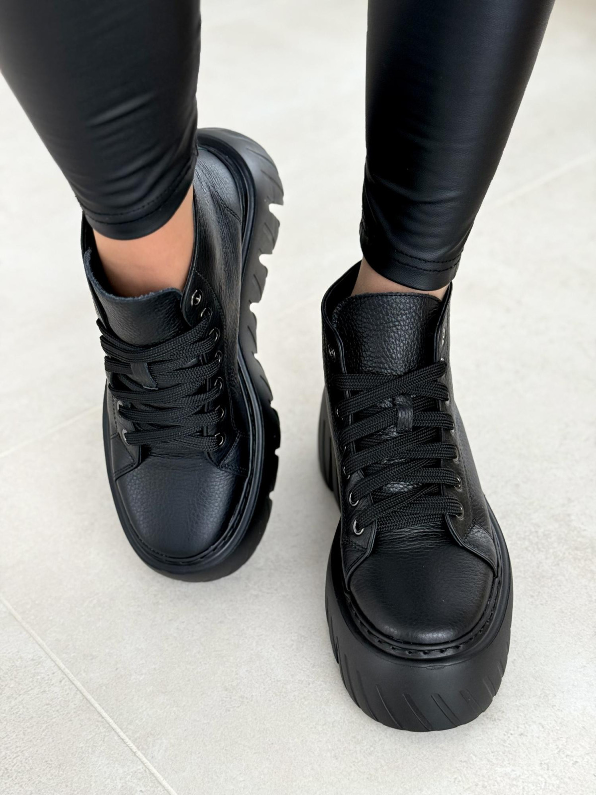 Sneakersy OLEKSY ze skóry Polskiej produkcji