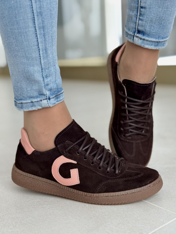 Sneakersy OLEKSY ze skóry Polskiej produkcji