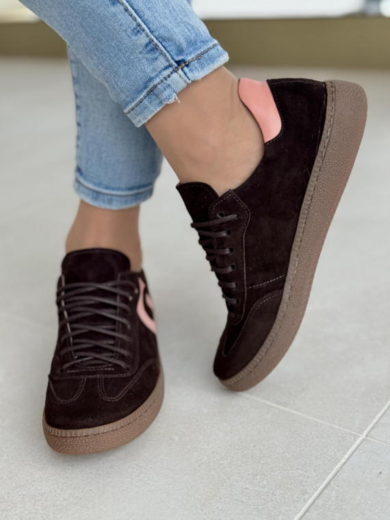 Sneakersy OLEKSY ze skóry Polskiej produkcji