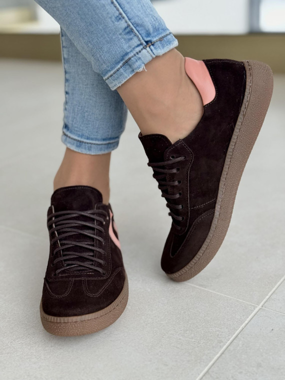 Sneakersy OLEKSY ze skóry Polskiej produkcji