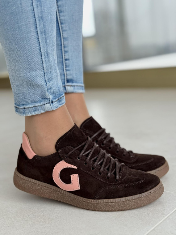 Sneakersy OLEKSY ze skóry Polskiej produkcji