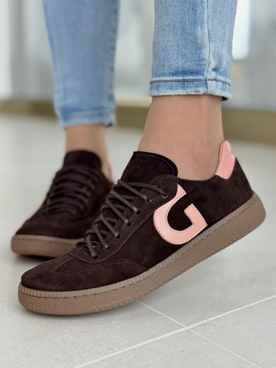 Sneakersy OLEKSY ze skóry Polskiej produkcji