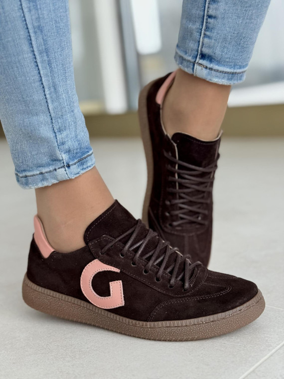 Sneakersy OLEKSY ze skóry Polskiej produkcji