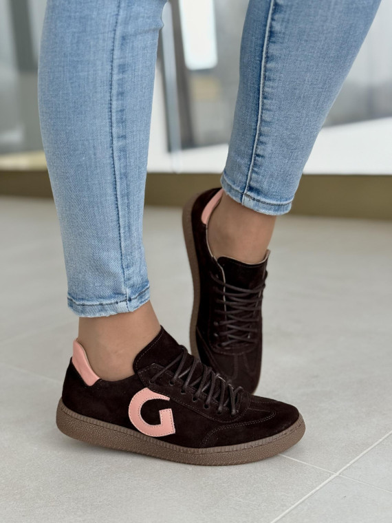 Sneakersy OLEKSY ze skóry Polskiej produkcji