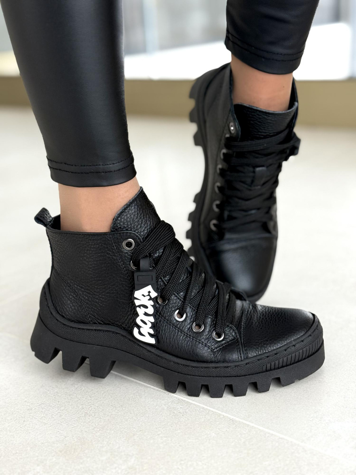 Trapery skórzane OLEKSY Polskiej produkcji