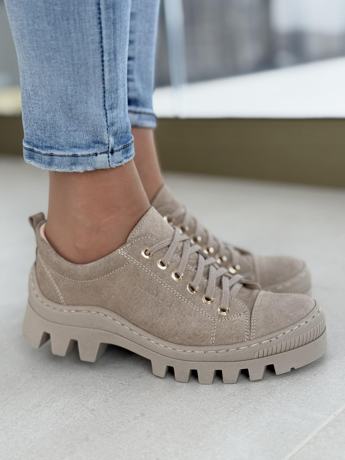 Śniegowce skórzane OLEKSY Polskiej produkcji