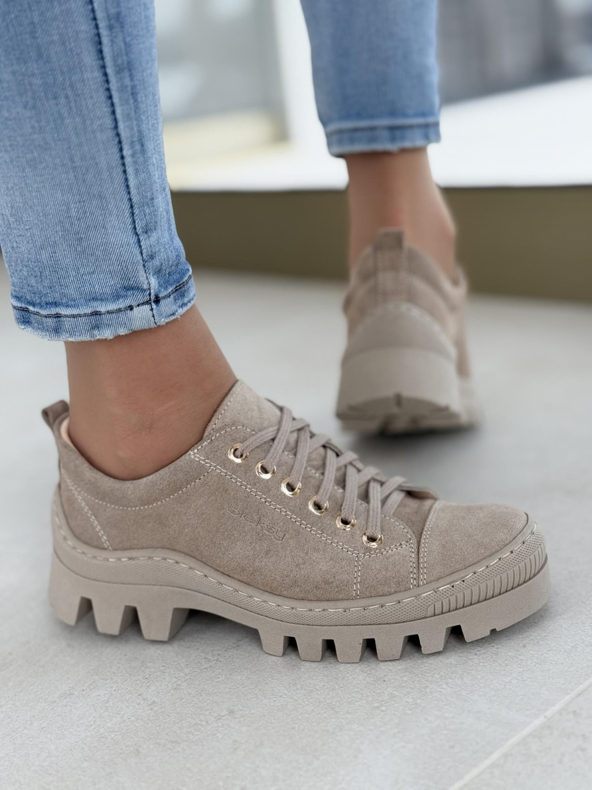 Śniegowce skórzane OLEKSY Polskiej produkcji