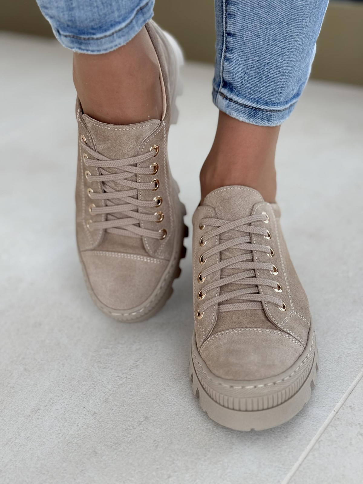 Śniegowce skórzane OLEKSY Polskiej produkcji