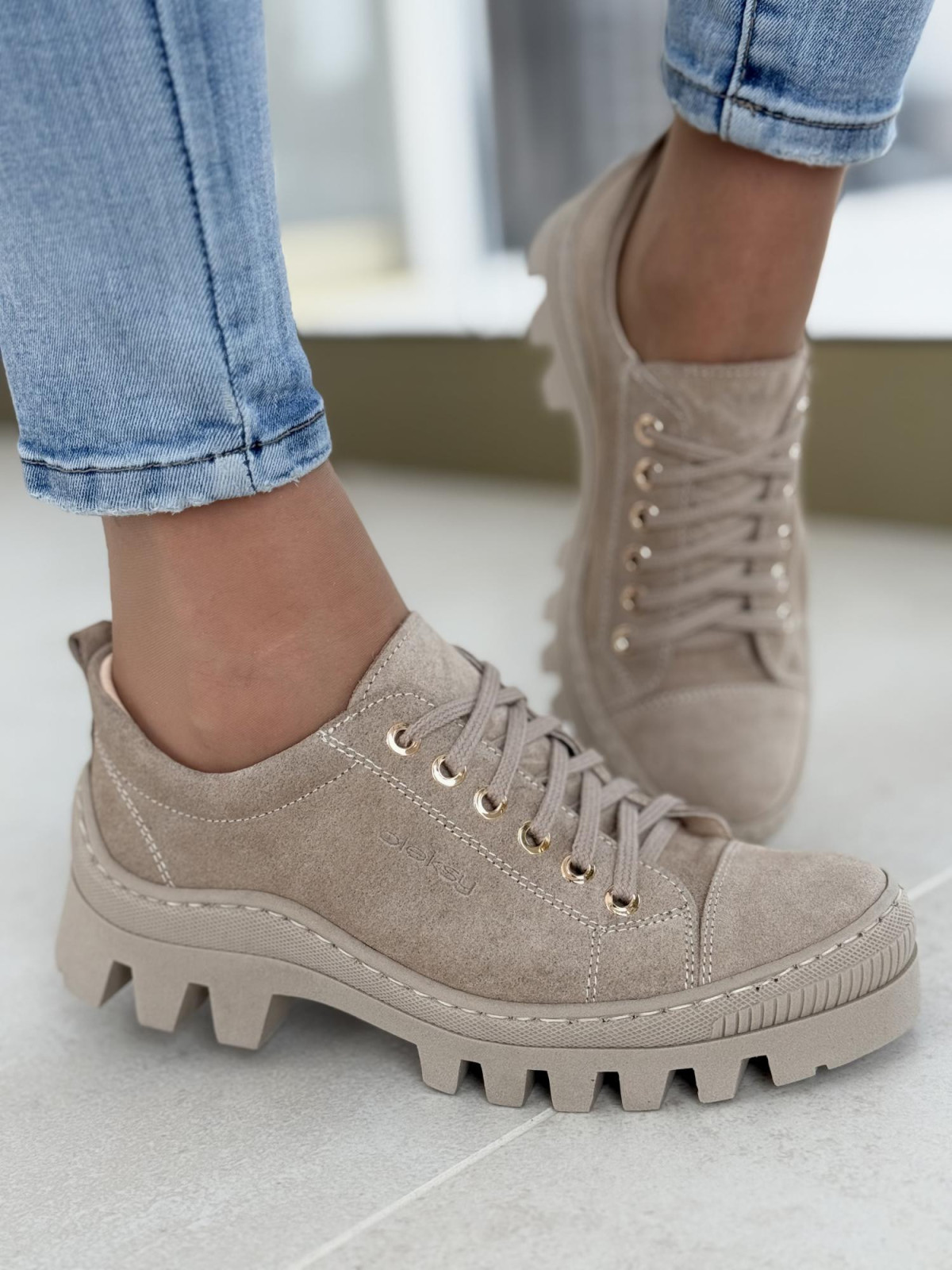 Śniegowce skórzane OLEKSY Polskiej produkcji