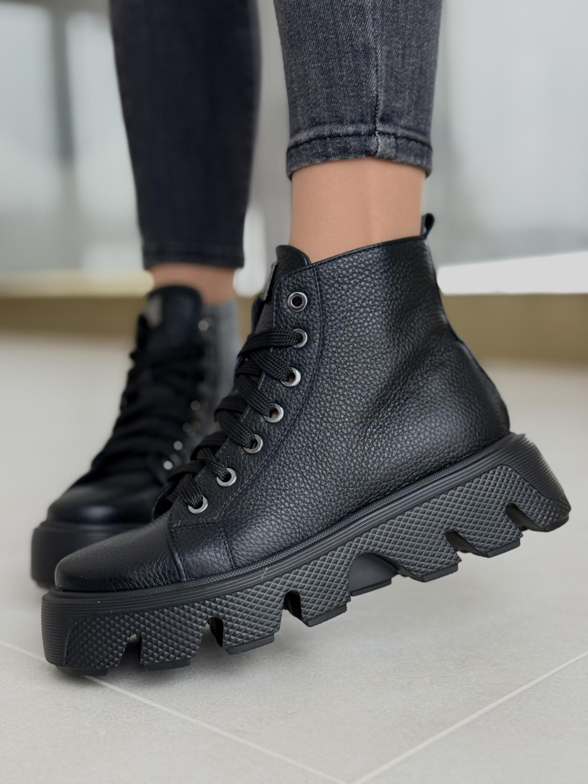 Sneakersy OLEKSY ze skóry Polskiej produkcji