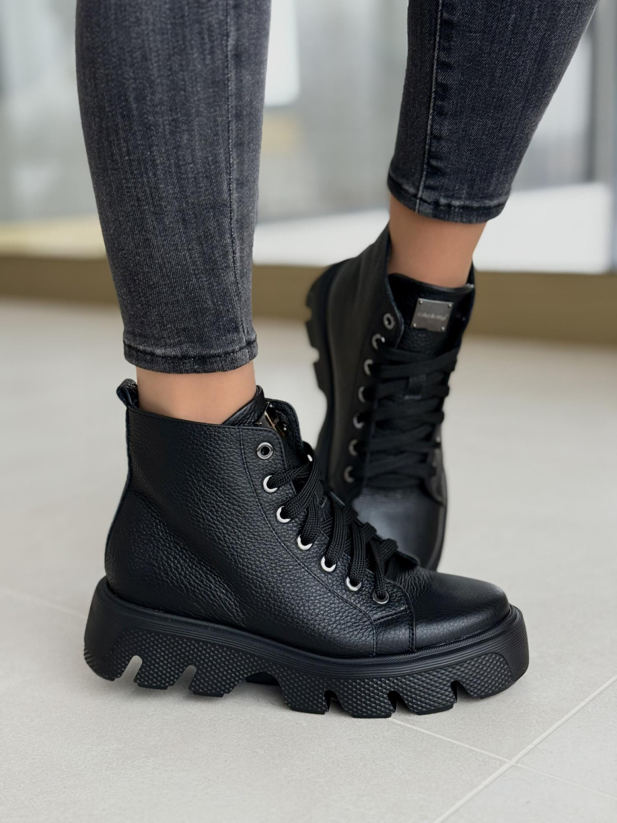 Sneakersy OLEKSY ze skóry Polskiej produkcji