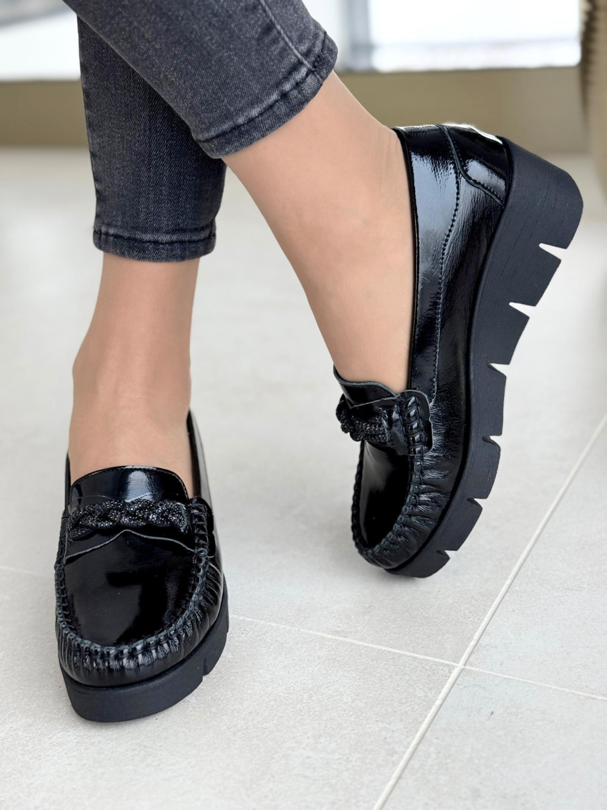 Mokasyny OLEKSY z naturalnej skóry Polskiej produkcji