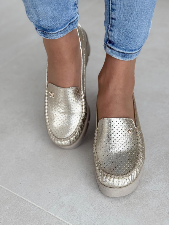 Mokasyny skórzane OLEKSY Polskiej produkcji