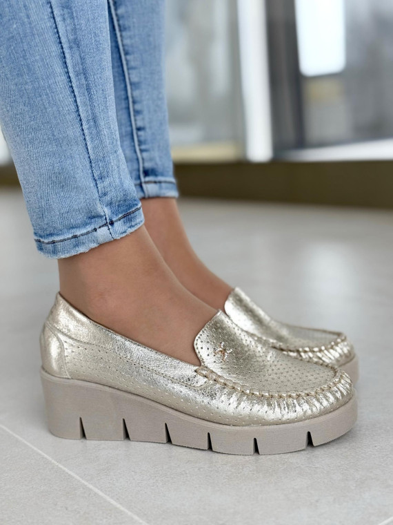 Mokasyny skórzane OLEKSY Polskiej produkcji