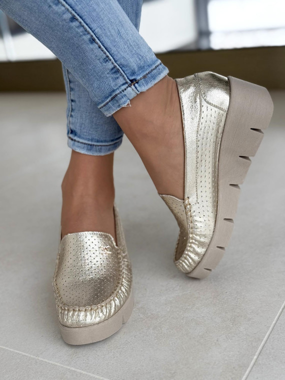 Mokasyny skórzane OLEKSY Polskiej produkcji