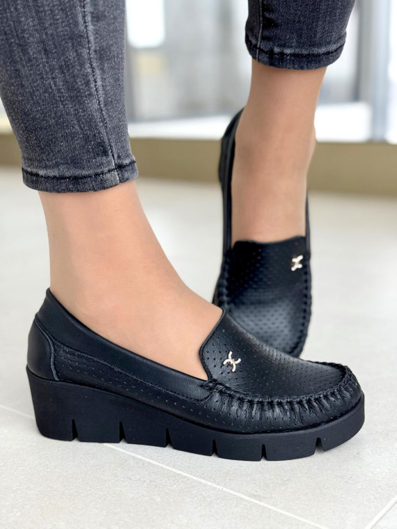 Mokasyny skórzane OLEKSY Polskiej produkcji