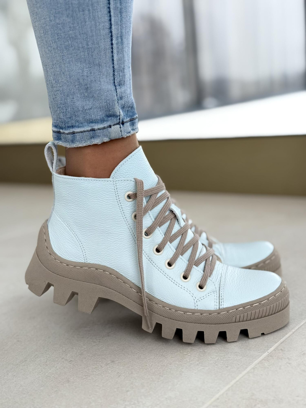 Trapery skórzane OLEKSY Polskiej produkcji