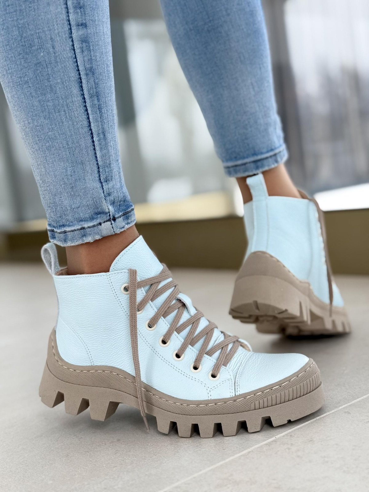 Trapery skórzane OLEKSY Polskiej produkcji