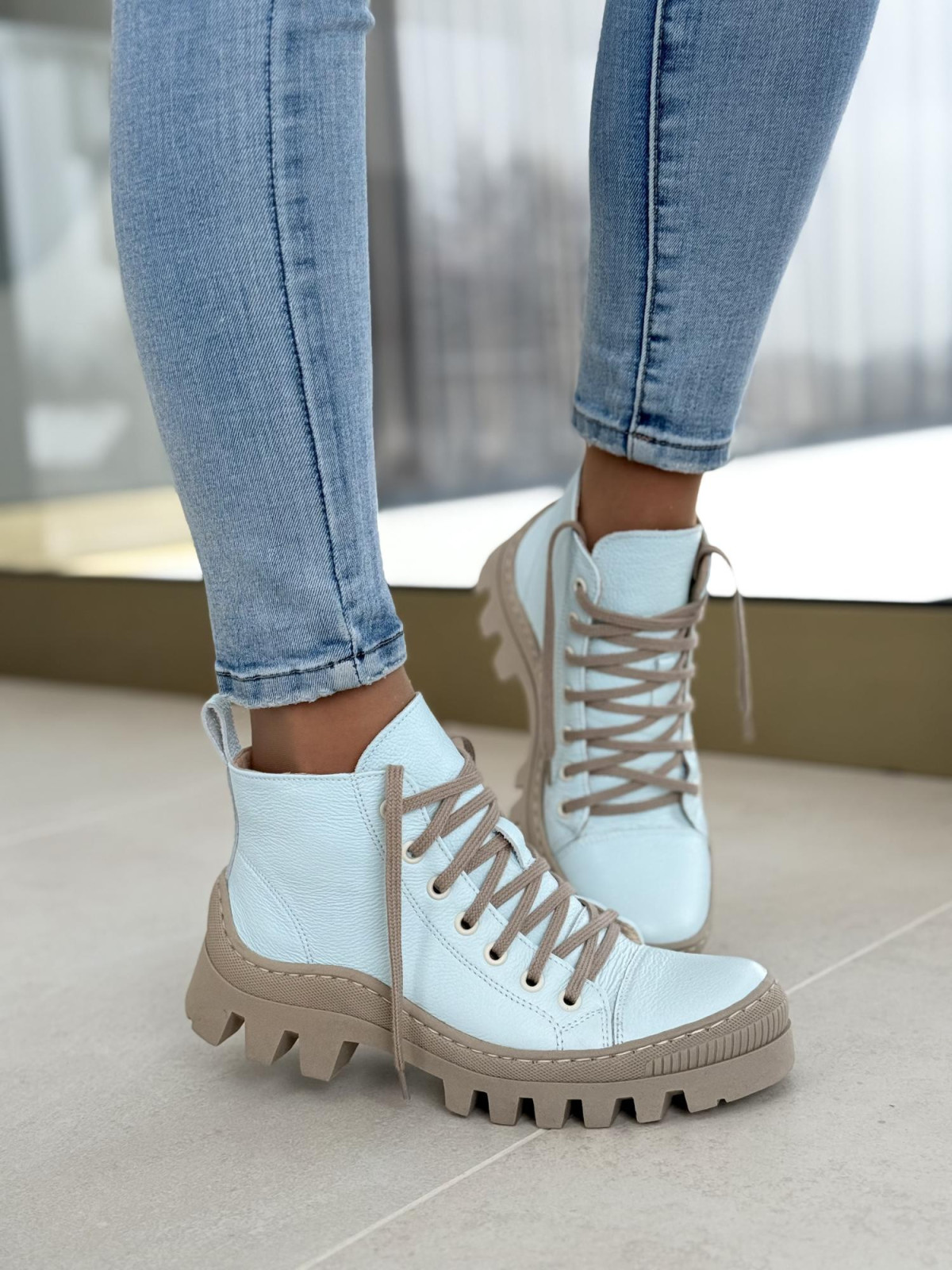 Trapery skórzane OLEKSY Polskiej produkcji