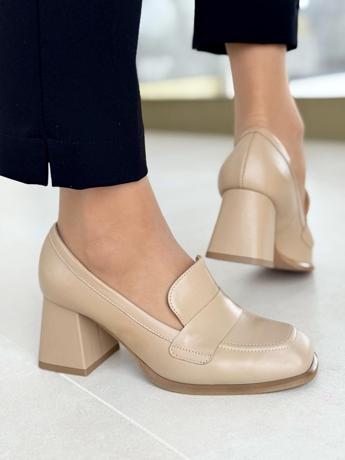 Półbuty damskie OLEKSY ze skóry naturalnej Polskiej produkcji