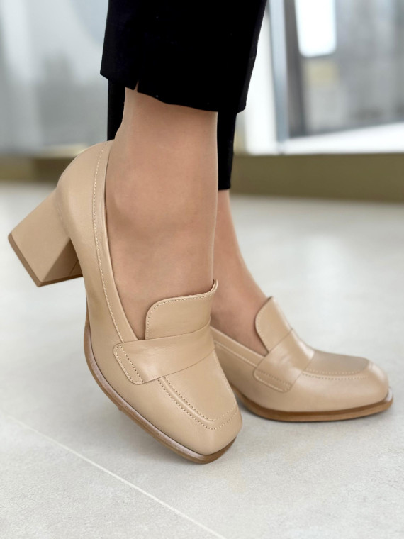 Półbuty damskie OLEKSY ze skóry naturalnej Polskiej produkcji