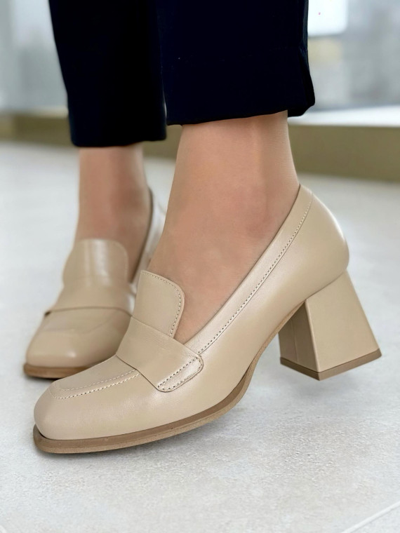 Półbuty damskie OLEKSY ze skóry naturalnej Polskiej produkcji