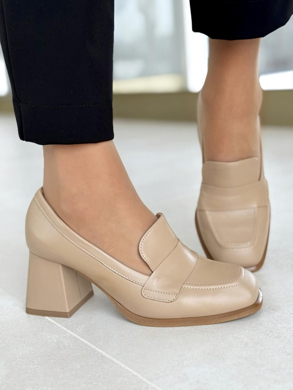 Półbuty damskie OLEKSY ze skóry naturalnej Polskiej produkcji