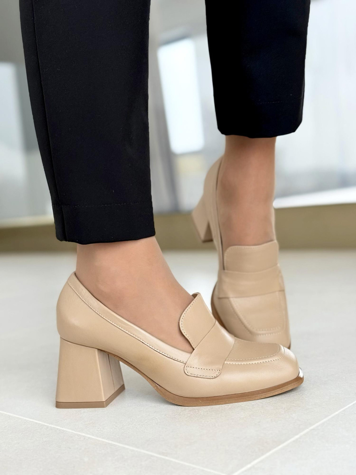 Półbuty damskie OLEKSY ze skóry naturalnej Polskiej produkcji