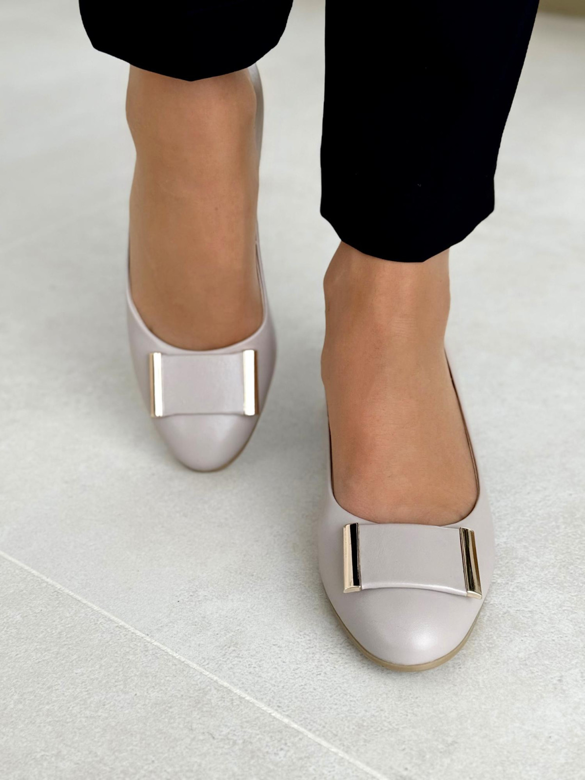 Czółenka OLEKSY ze skóry Polskiej produkcji