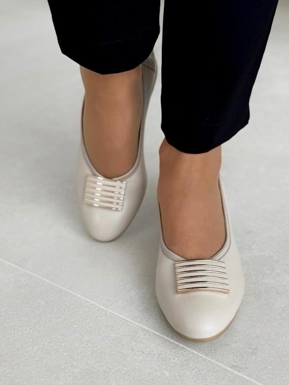 Czółenka OLEKSY ze skóry Polskiej produkcji