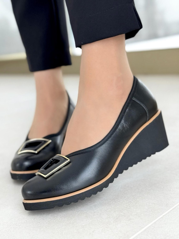 Półbuty damskie OLEKSY ze skóry naturalnej Polskiej produkcji