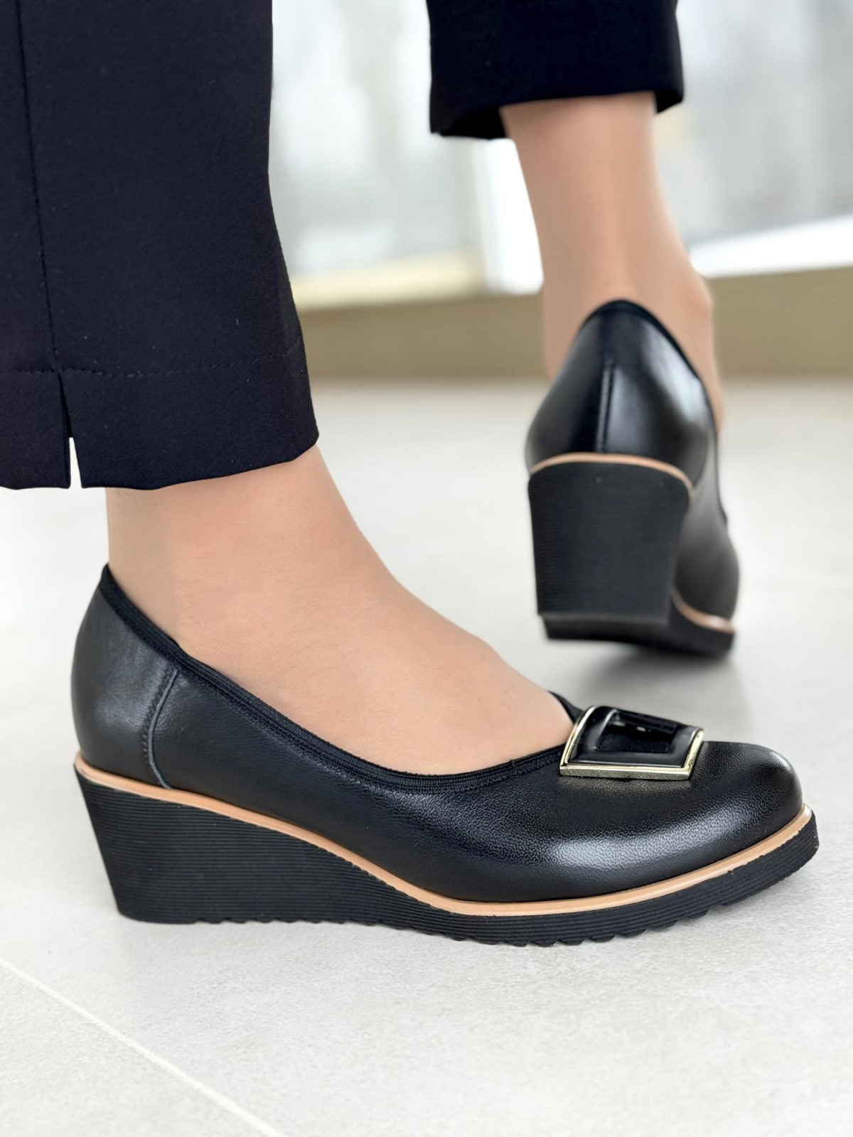 Półbuty damskie OLEKSY ze skóry naturalnej Polskiej produkcji