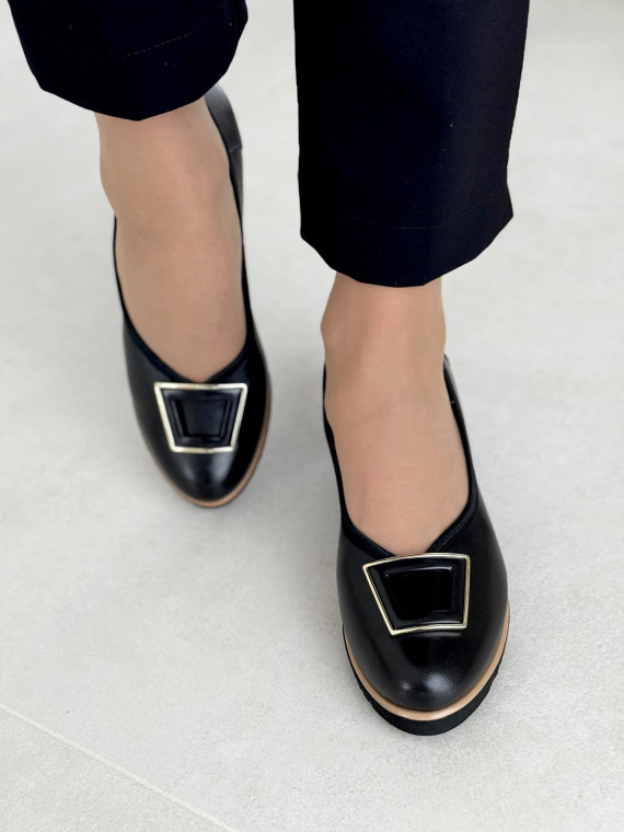 Półbuty damskie OLEKSY ze skóry naturalnej Polskiej produkcji