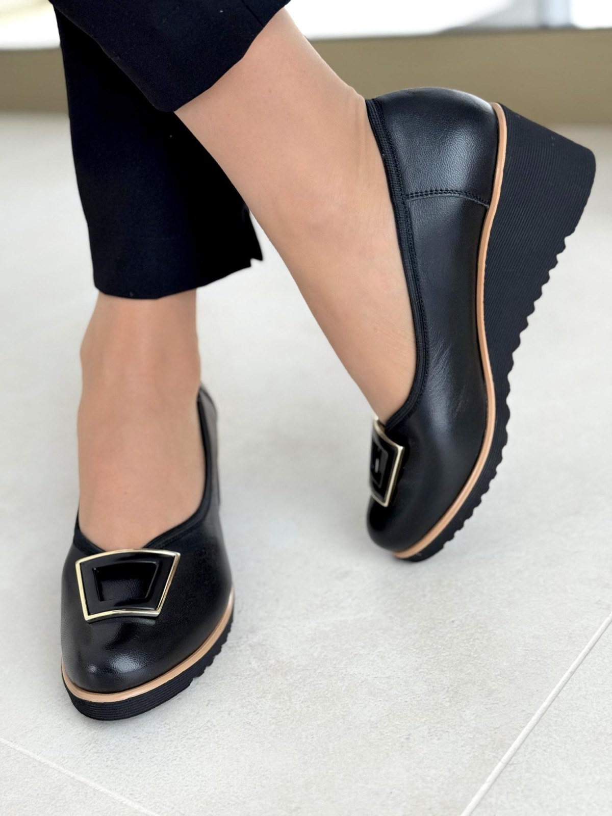 Półbuty damskie OLEKSY ze skóry naturalnej Polskiej produkcji