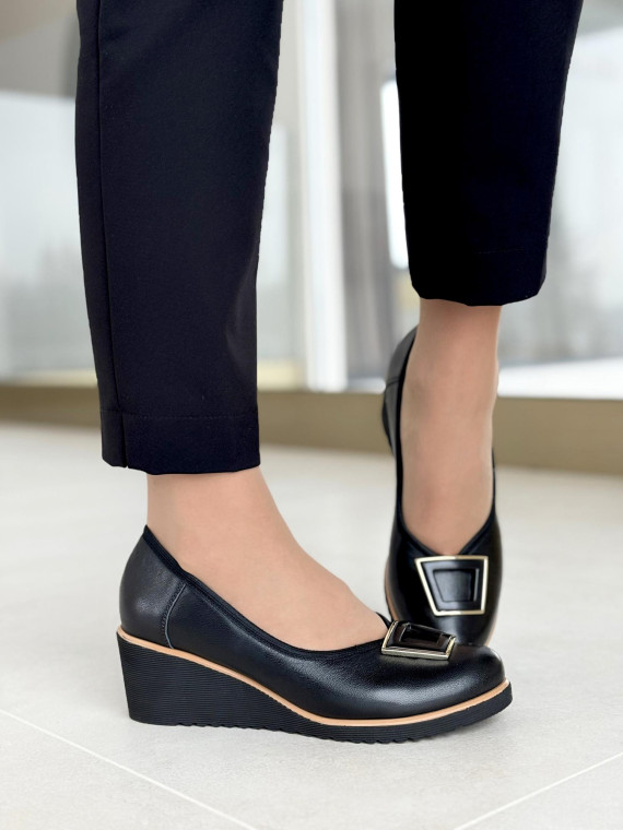 Półbuty damskie OLEKSY ze skóry naturalnej Polskiej produkcji