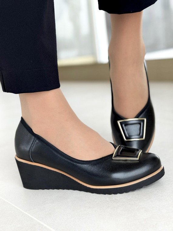 Półbuty damskie OLEKSY ze skóry naturalnej Polskiej produkcji