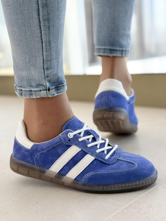 Sneakersy damskie ze skóry naturalnej