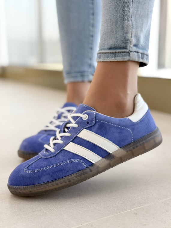 Sneakersy damskie ze skóry naturalnej