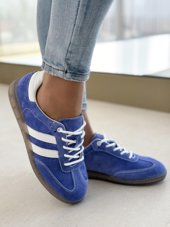 Sneakersy damskie ze skóry naturalnej