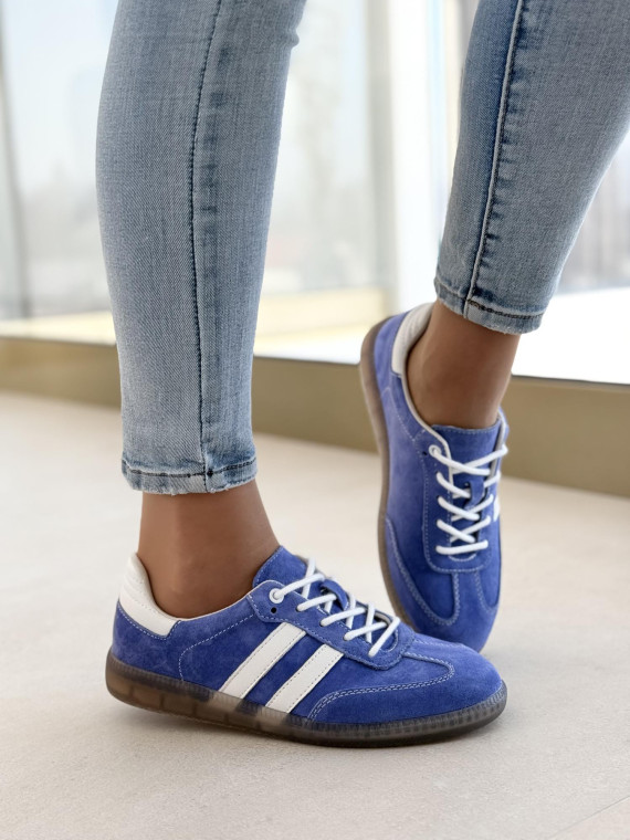 Sneakersy damskie ze skóry naturalnej