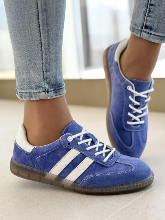 Sneakersy damskie ze skóry naturalnej