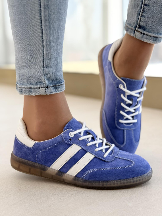 Sneakersy damskie ze skóry naturalnej